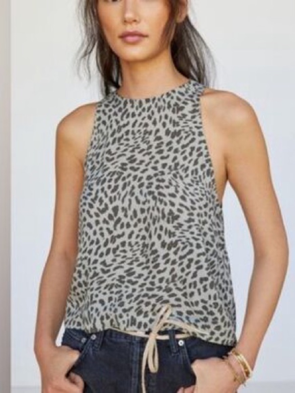 Cloth & Stone NWT Anthropologie Moss Tank XS